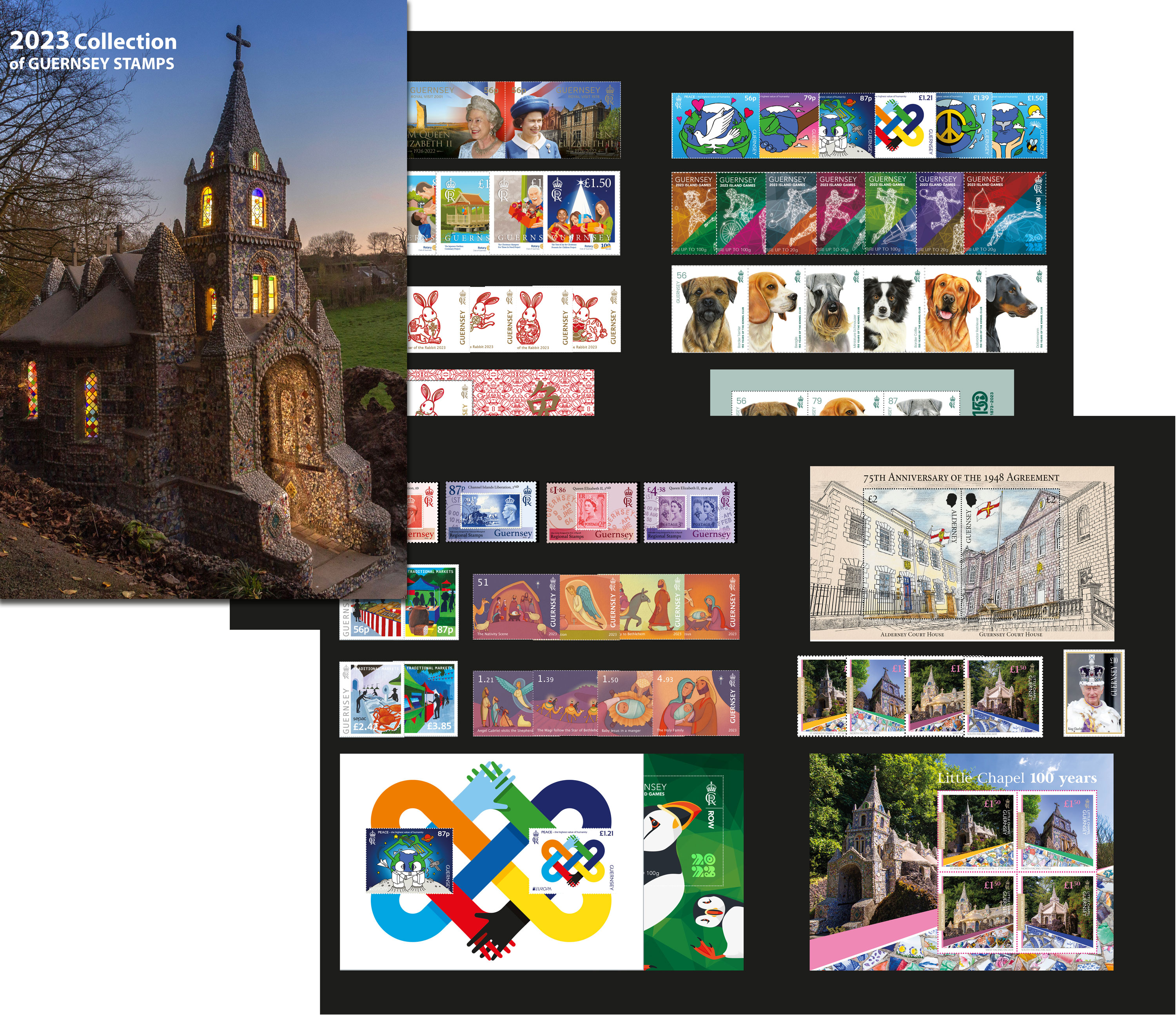 Guernsey Post celebrates a year of stamps and announces first quarter 2024 stamp programme